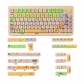 Crayon Shin-chan 104+36 PC UV Printing Keycaps Set MOA Profile for Cherry MX Mechanical Gaming Keyboard